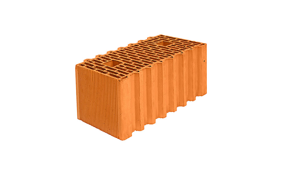 Блок керамический поризованный Porotherm 51 М100 14,3 NF